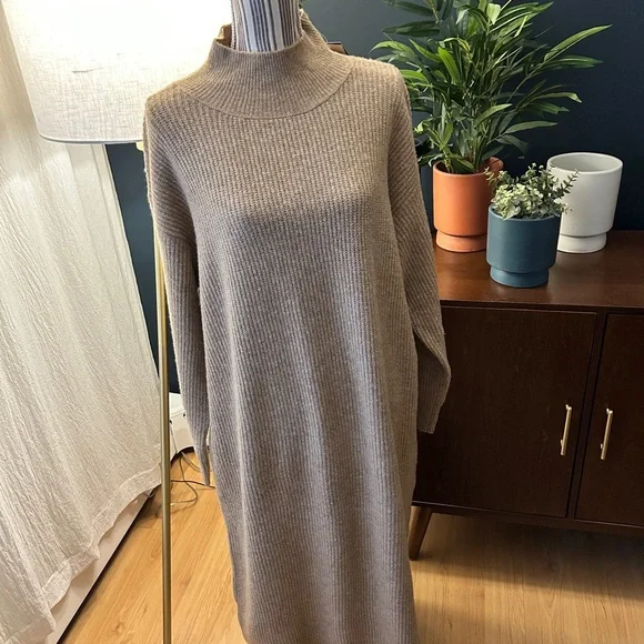 Universal Thread | Dresses | Universal Thread Brown Knit Pullover Maxi  Sweater Dress | Poshmark